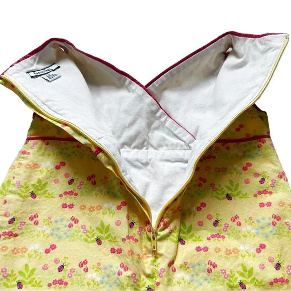 Hartstrings | Faux Wrap Sleeveless Dress (4T) 💛🌺 - Picture 5 of 7